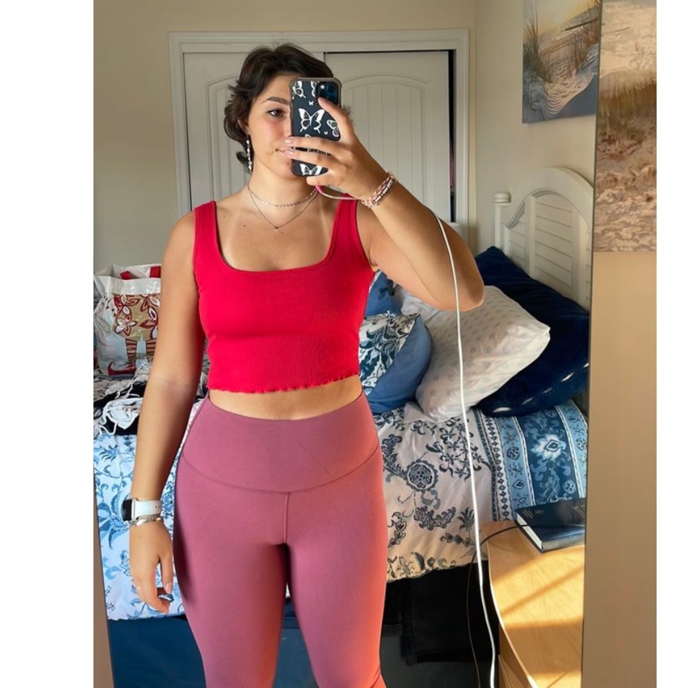 Shein Red Tank - Picture 4 of 5